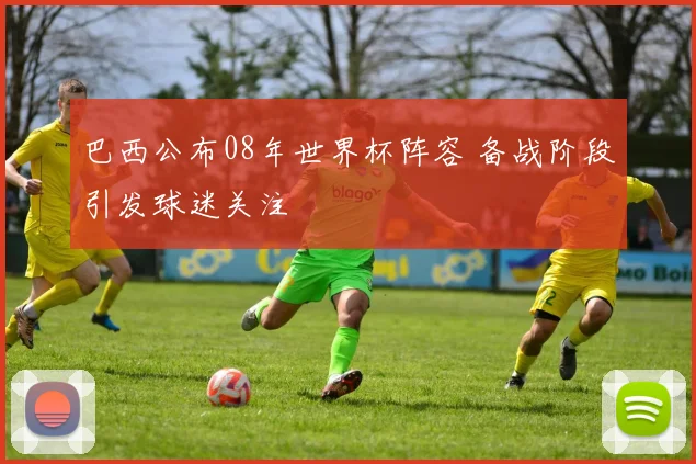 巴西公布08年世界杯阵容 备战阶段引发球迷关注